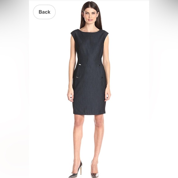 Calvin Klein Dresses & Skirts - Calvin Klein - Chambray Heath Dress with Hardware